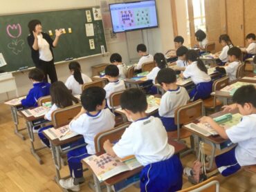 １年　算数「なかまづくりとかず」