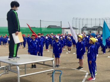 運動会全体練習