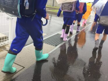 雨の土曜日