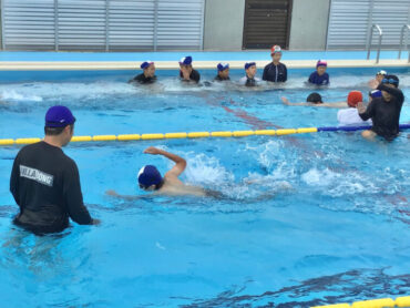 ６年　体育「水泳学習」