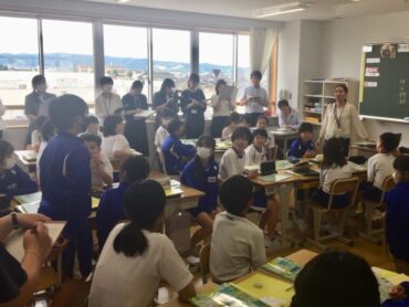 小学校教育研究会　外国語活動・外国語科部会　研究授業