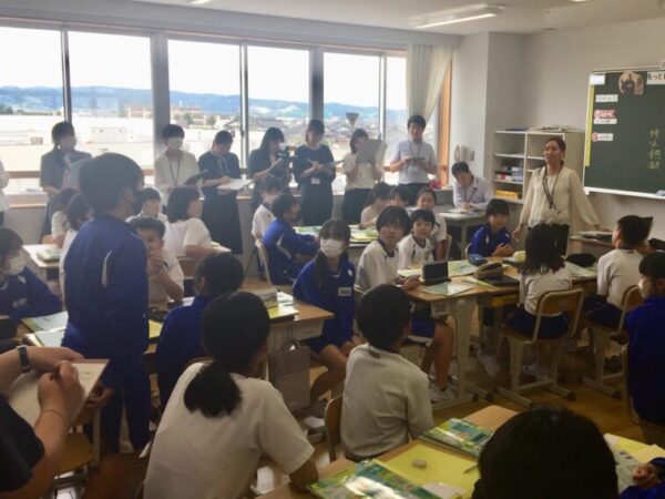 小学校教育研究会　外国語活動・外国語科部会　研究授業