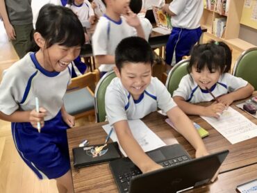 ３年　総合的な学習の時間「五位小フラワープロジェクト」