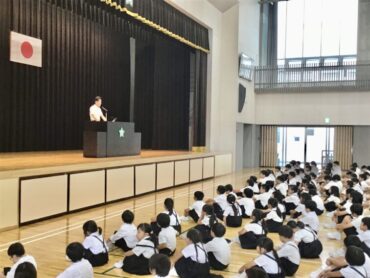 ２学期始業式
