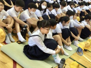 五位中学校合唱コンクール