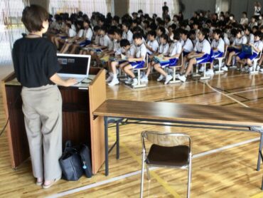 ＳＮＳトラブル防止講演会