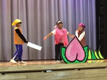 ３年　学習発表会ステージ発表