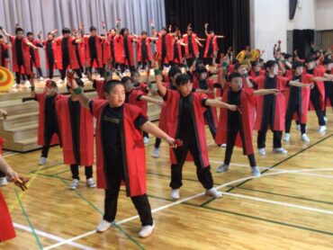 ４年　学習発表会ステージ発表