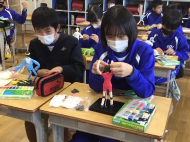 ６年　図画工作「My dream」