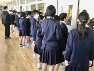 五位中学校入学説明会